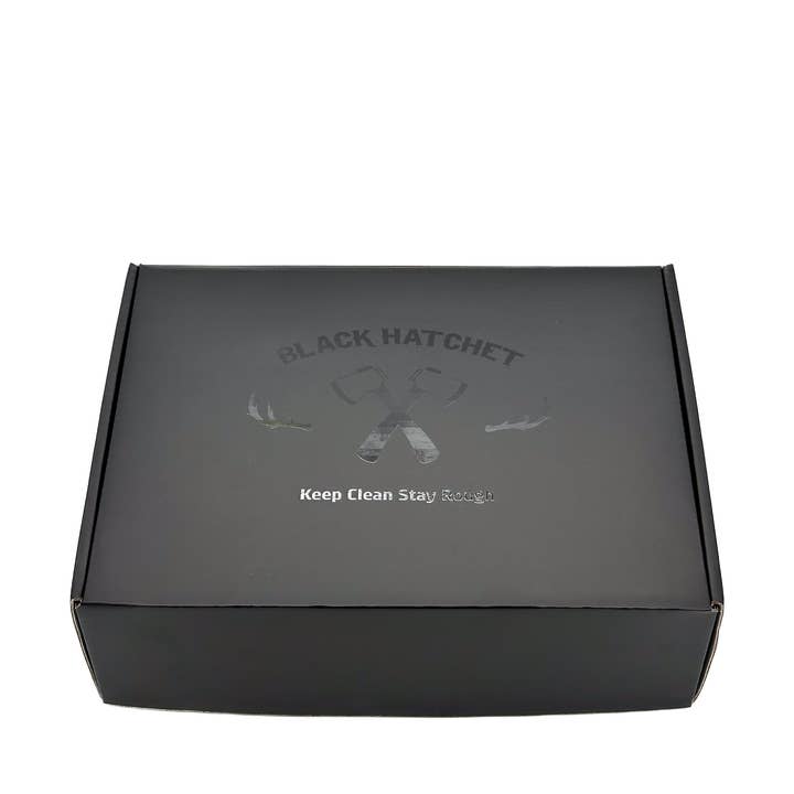 Latika Beauty - Vendita all'ingrosso Set bagno e corpo - Uomo - Set Regalo Black Hatchet per Uomo – Cura e Recupero ⚫4