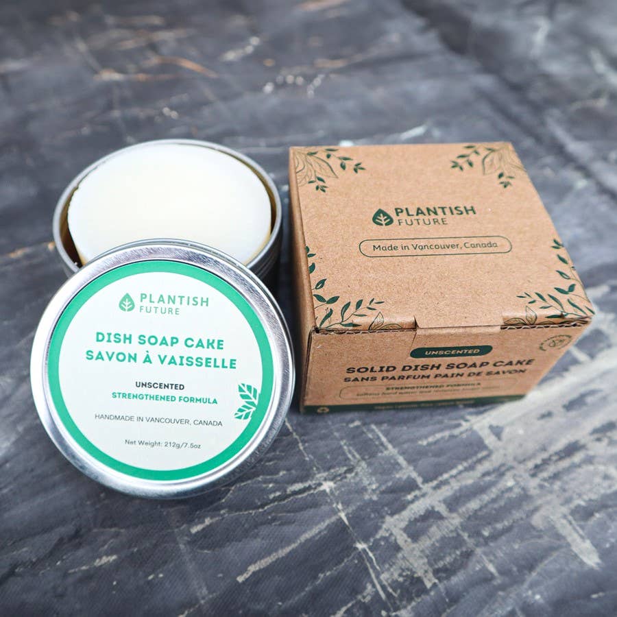 Plantish - Wholesale Dish Soap - Solid Dish Soap Cake - Strengthened Formula2