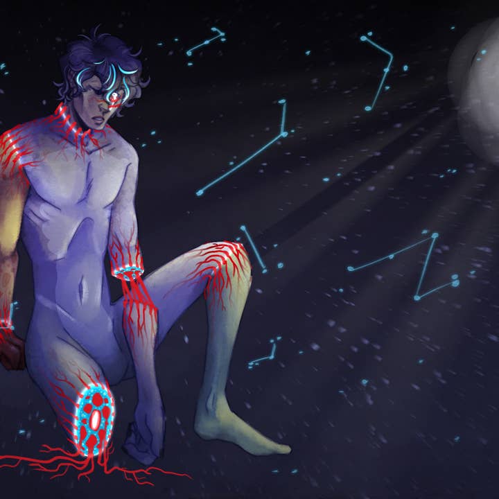 Reborn of Stars Art Print for wholesale by Haunted Underwoods