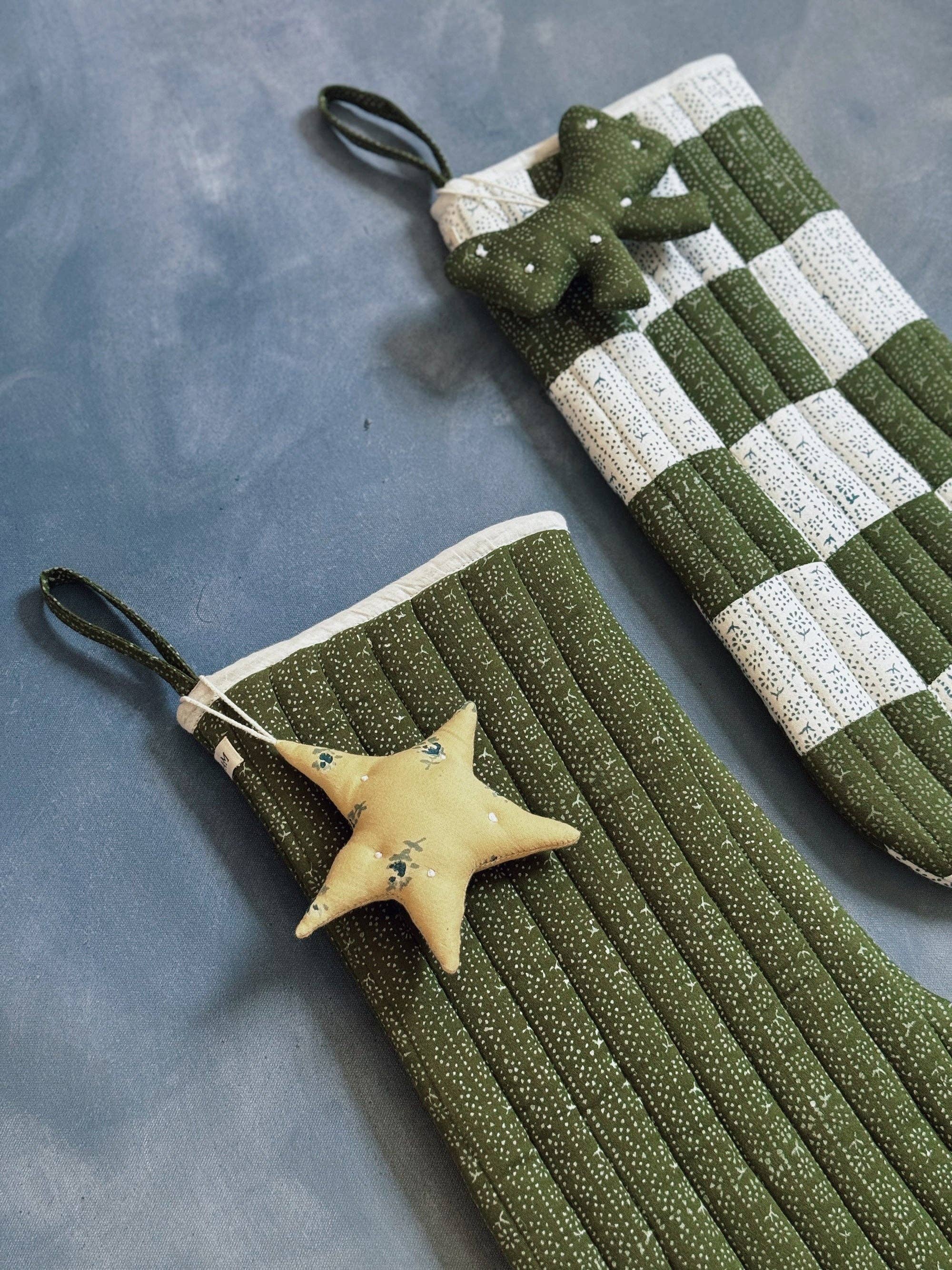 Bliss and Mischief – Engroshandel Pynt – Stjerneornament, Ditsy Rose Straw1