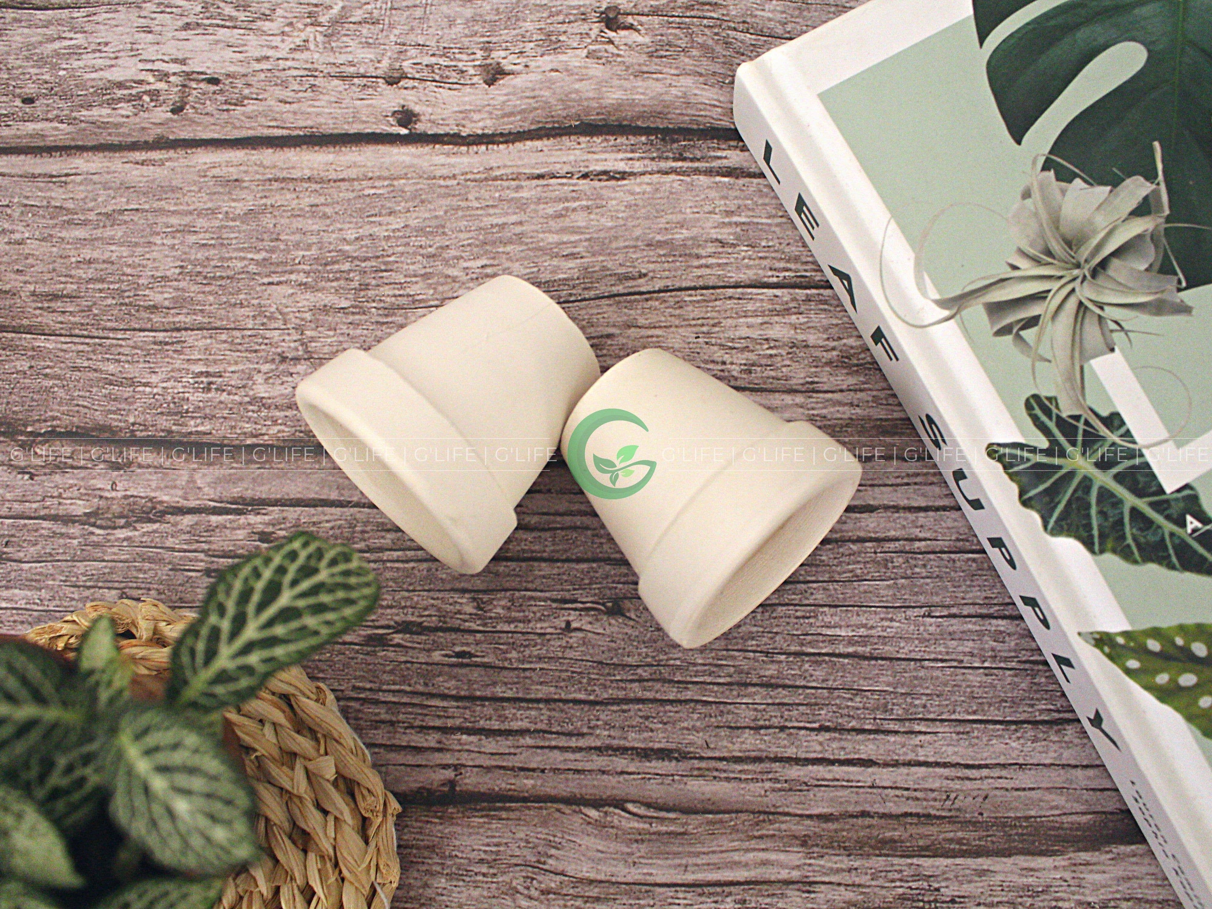 GLifee - Wholesale Plant Pot - 2" Tiny Terracotta Clay Plant Flower Pot - Drainage Hole22