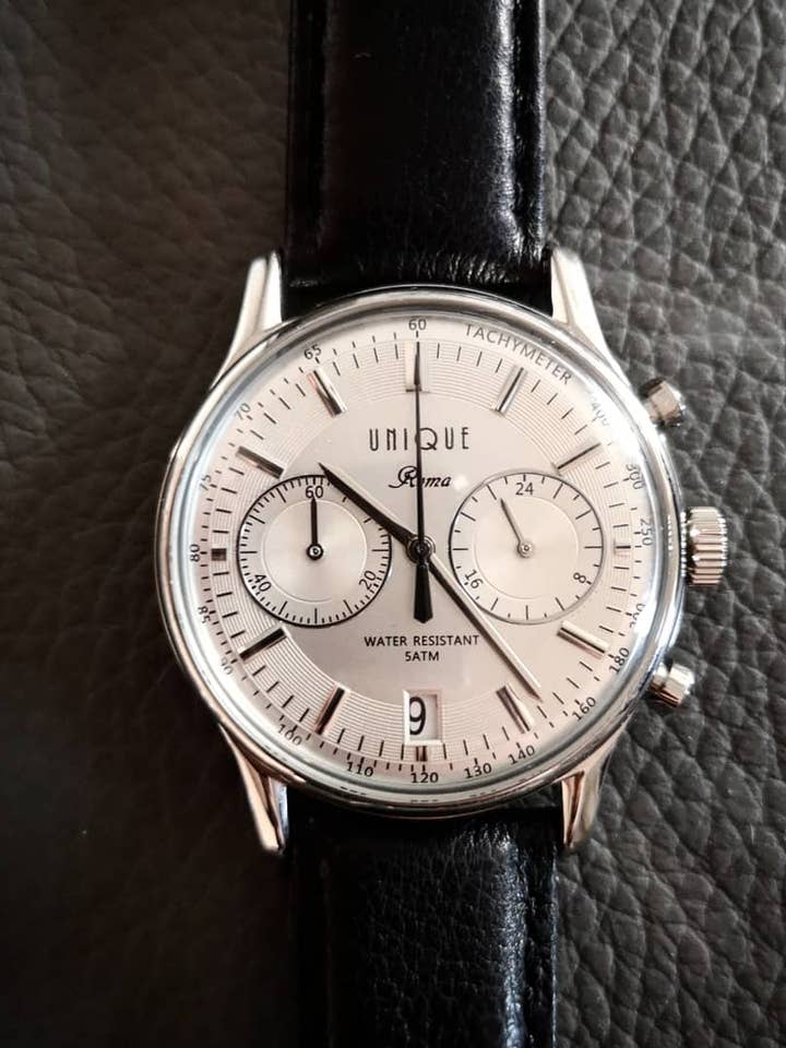 Roma Crono Silver Watch for wholesale by Unique Brand