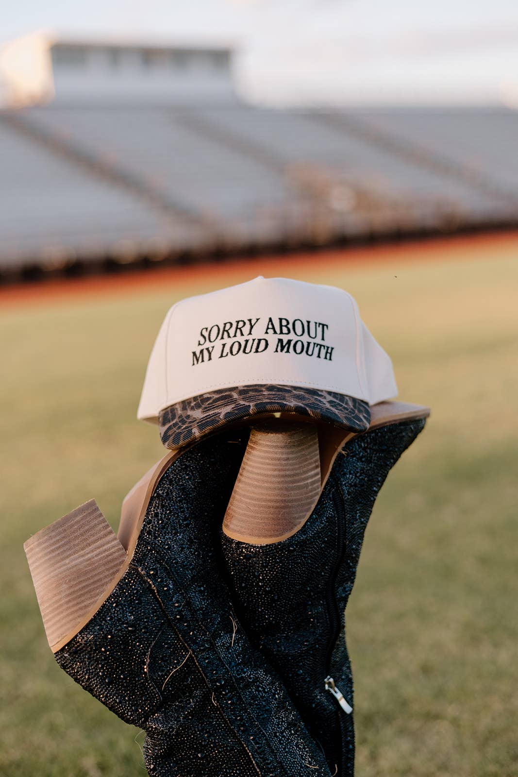 Worthy Hat Co. - Wholesale Trucker Hat - Women's - Sorry about my mouth1