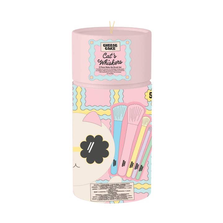 Makeup Brush Set - Pastel Colours for wholesale by Cheesecake