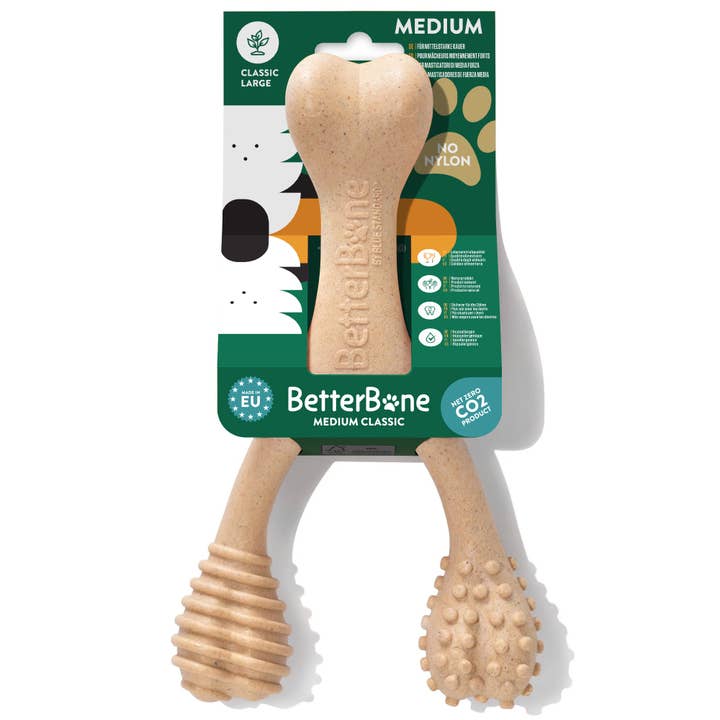 BetterBone - Vendita all'ingrosso Giocattolo da masticare - Cani - BetterBone Giocattolo da masticare Osso da masticare - Grande Medio Classico