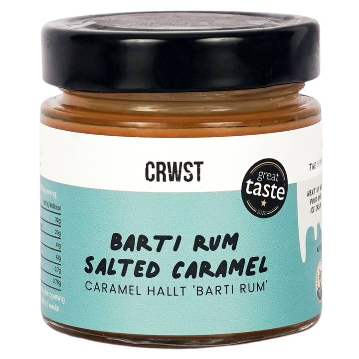 Barti Rum Salted Caramel (210g) for wholesale by Crwst