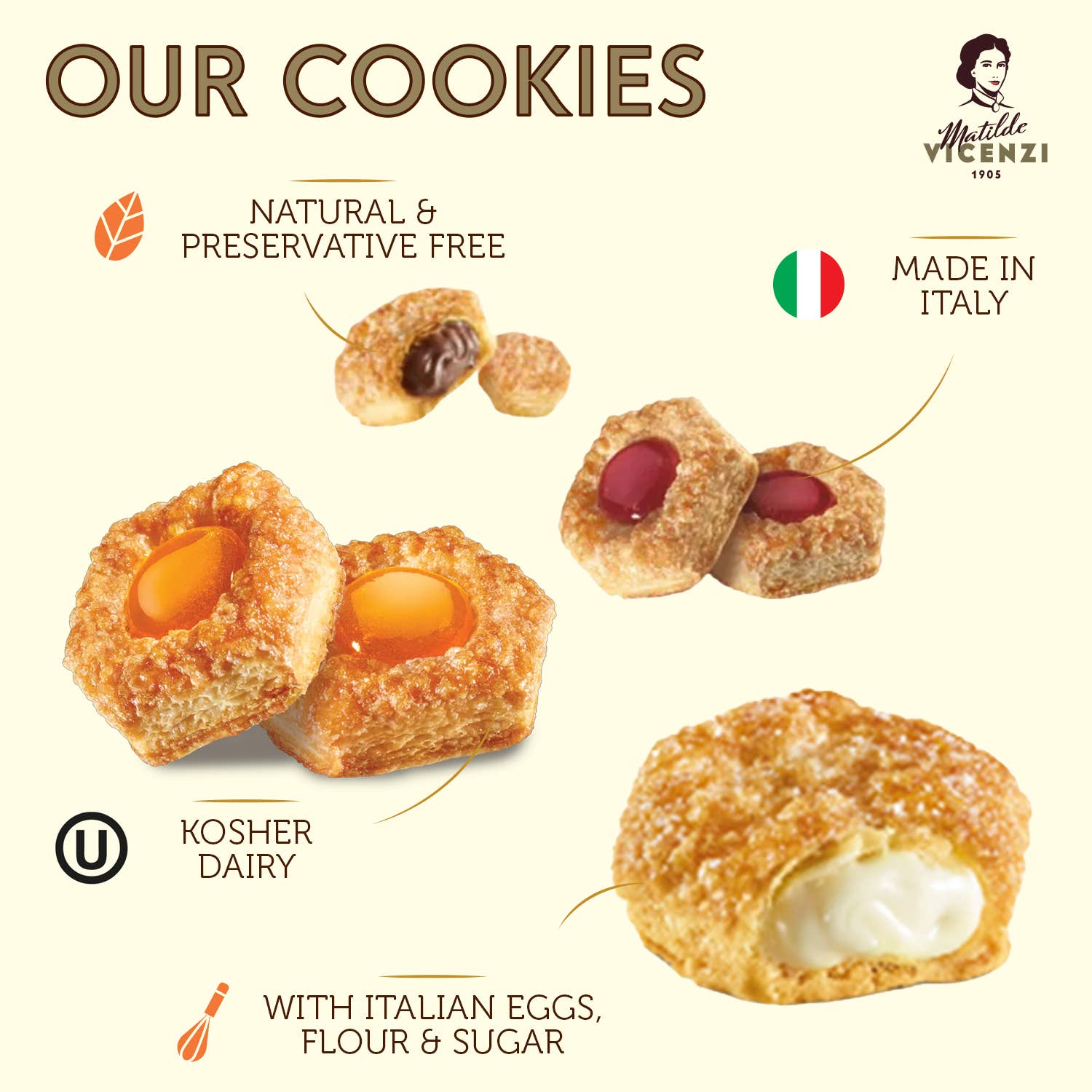 Vicenzi USA Inc. - Wholesale Cookie - 5 O'Clock Tea Time Christmas Gift Tin Cookie Assortment 390g2