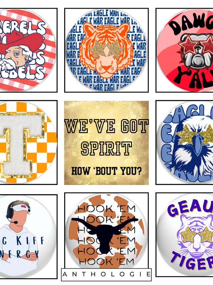 Gameday Button - Team Spirit Button - Custom Button-10Pk and other Purchase Wholesale game day buttons. Free Returns & Net 60 Terms on Faire trending on Faire.