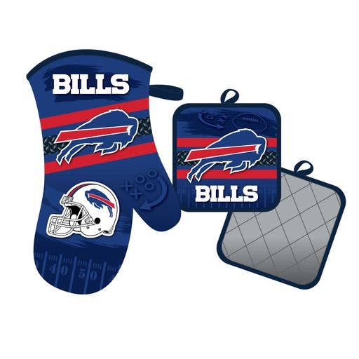 Mojo Licensing - Vente Gants de cuisine/maniques - Gant de four et manique NFL Buffalo Bills0
