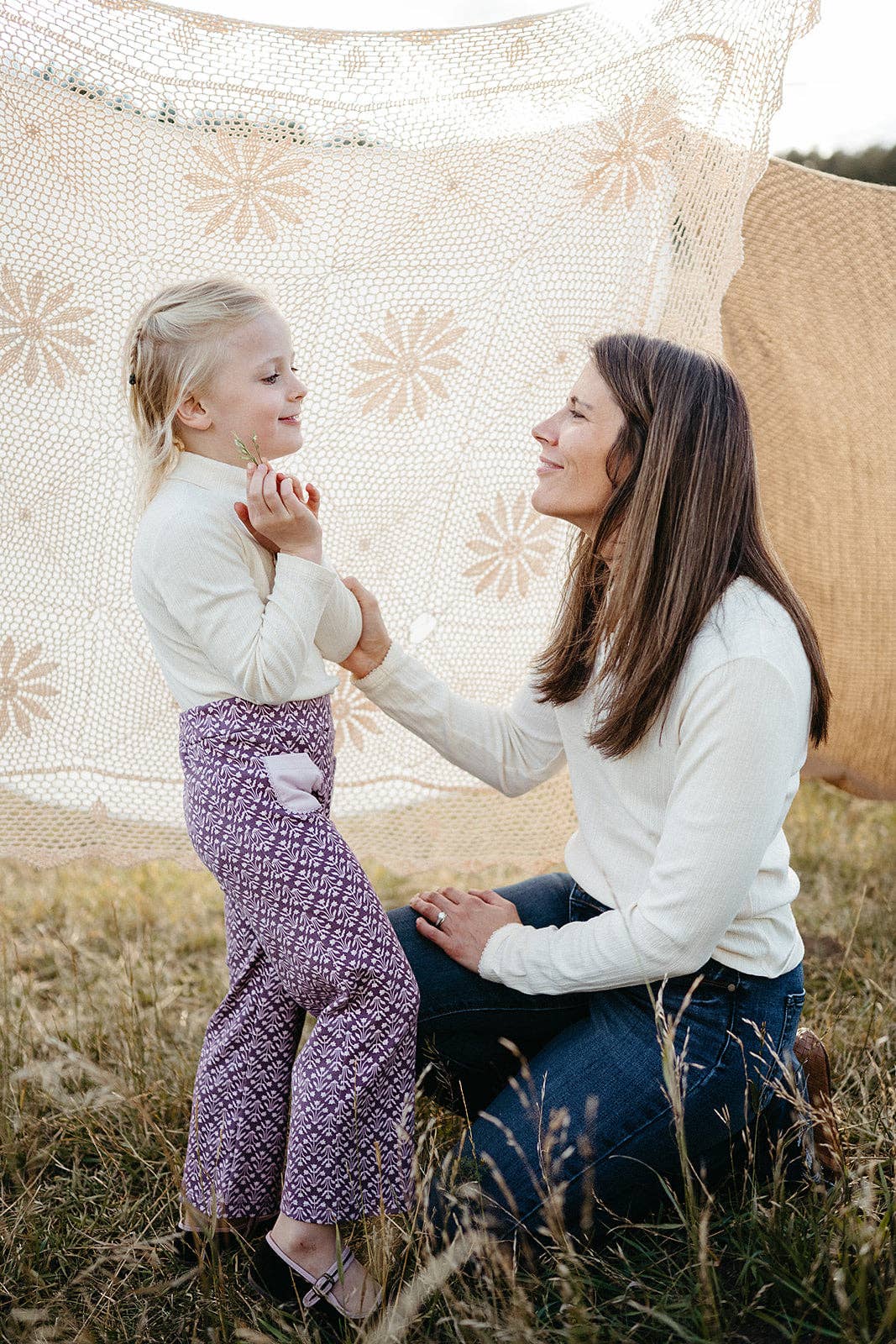 Fridays with Millie - Wholesale Pants - Kids - Wander Pocket Pants | Orchid in Bloom1