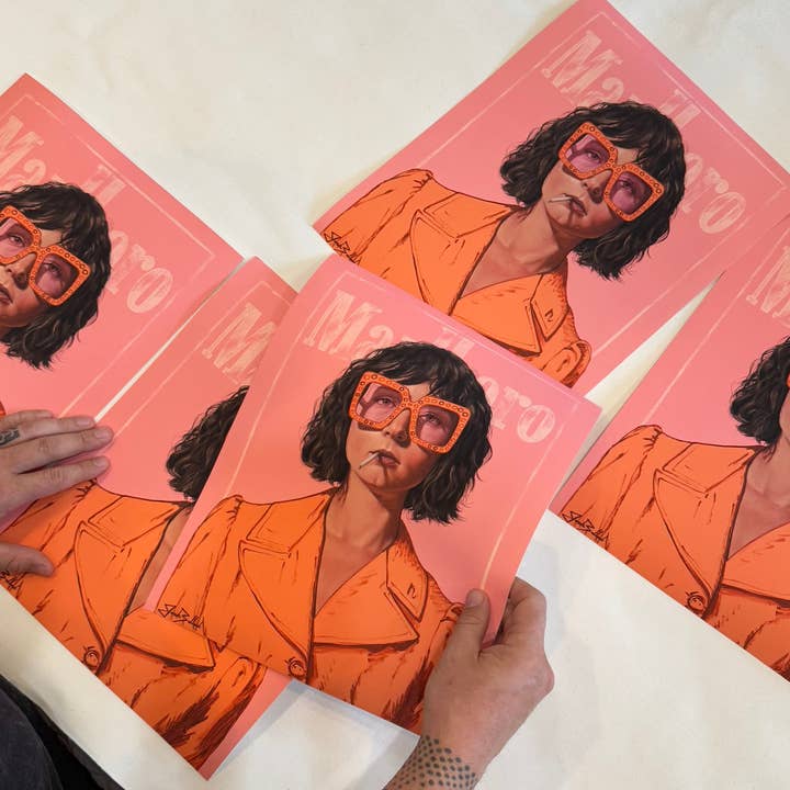 The Painted Ladies - Wholesale Art Print - Leah's Marlboro Paper Print1