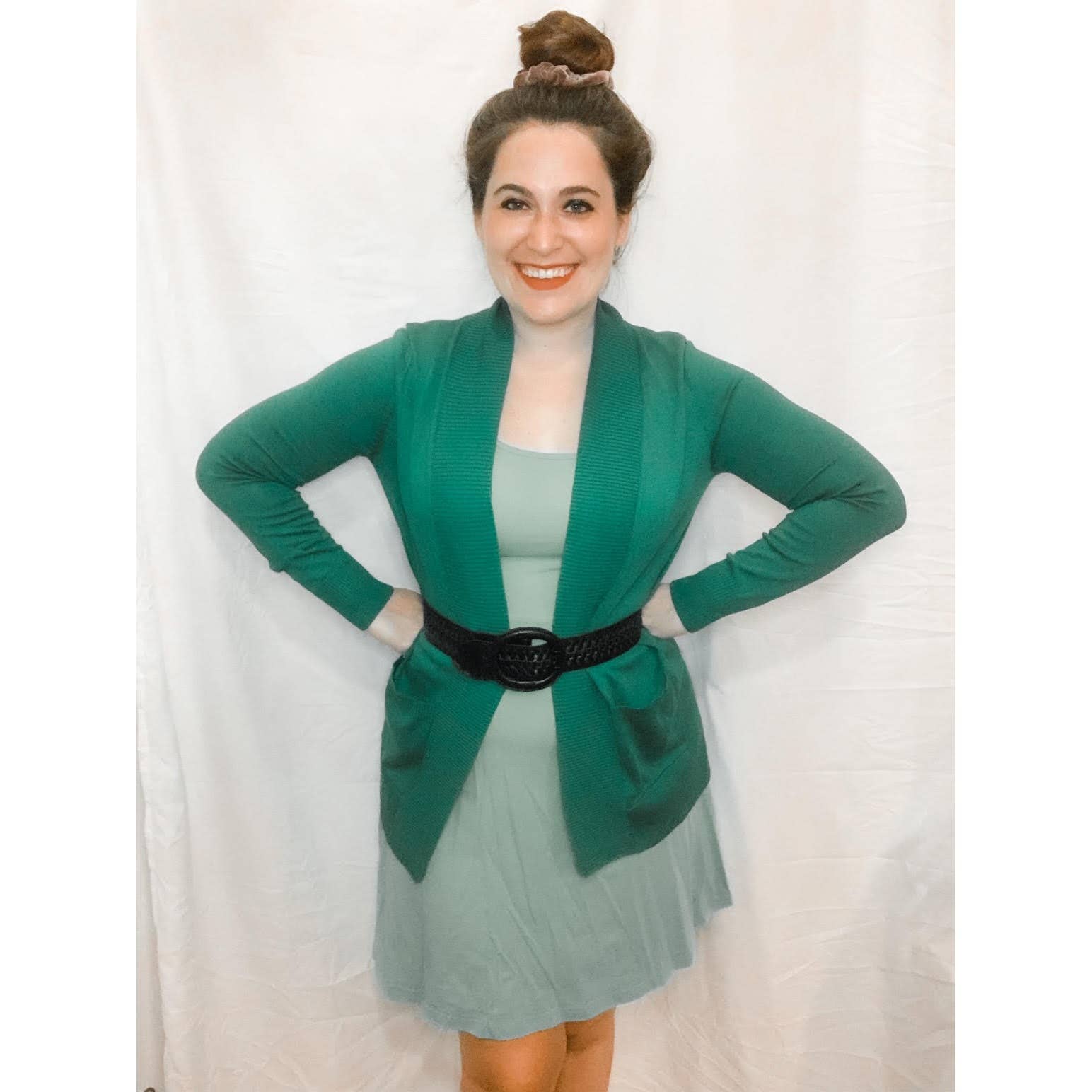 Mak - Wholesale Cardigan - Women's - Long Sleeve Open Front Knit Shrug w/ Pocket Cardigan MK8558Y23