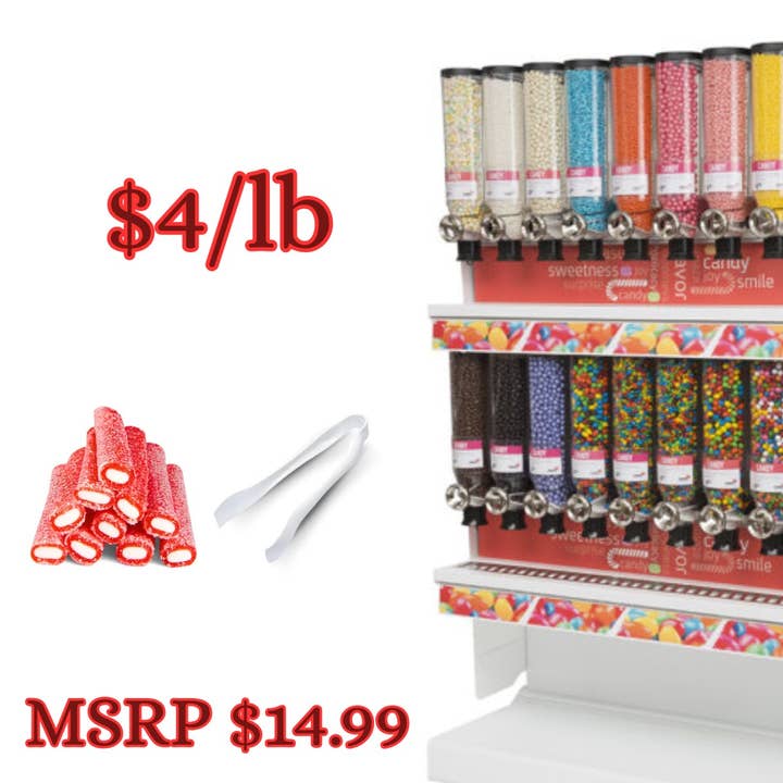 Trend Zone - Wholesale Hard Candy - Bulk Candy Ropes - Sour Cherry