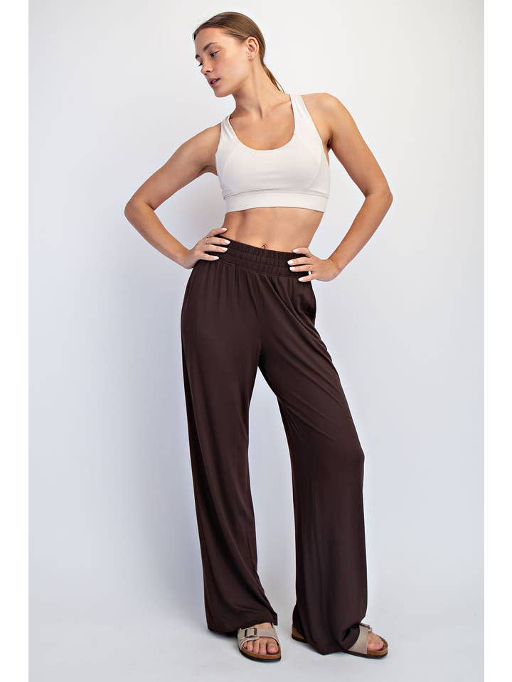 Rae Mode - Wholesale Pants - Women's - VISCOSE MODAL WIDE LEG PANT28