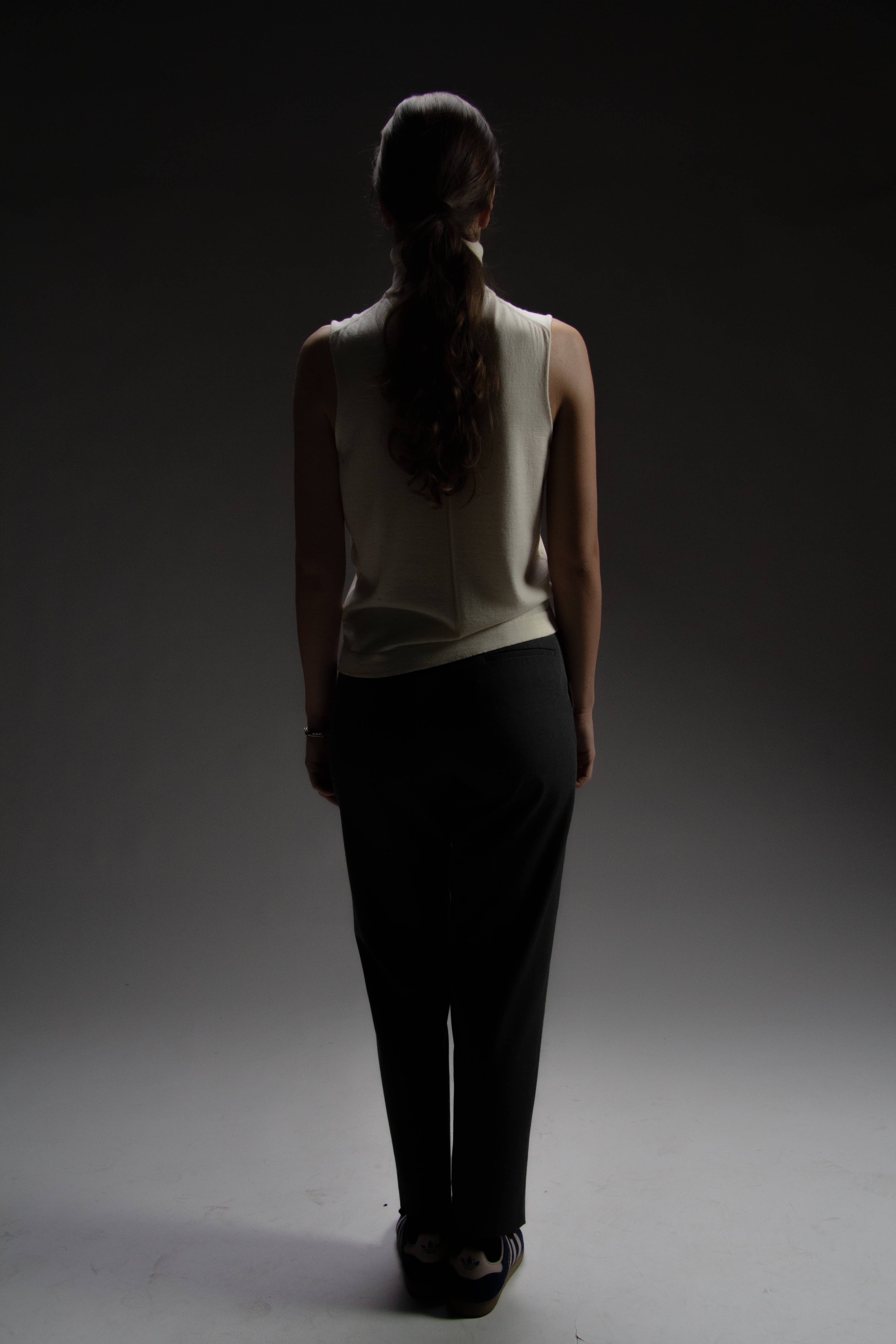 Lèmme - Wholesale Knit Sweater - Women's - Sleeveless turtleneck sweater in wool and silk7