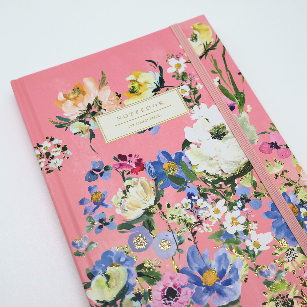 The Great British Card Company (GBCC) Ltd - Vente Cahiers - Carnet A5 Couverture Rigide Rose Papeterie Cadeau Stephanie Dyment2