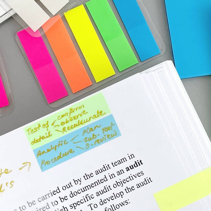 Wrapables.com - Wholesale Sticky Notes - Wrapables 500pcs Transparent Sticky Notes Set6
