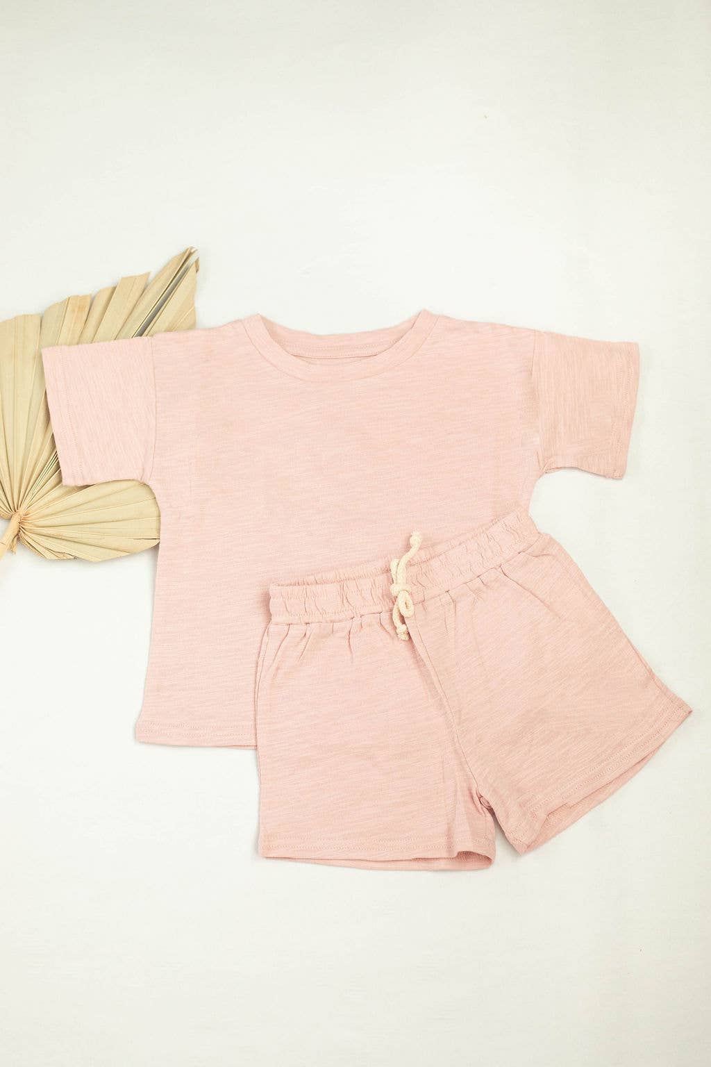 Little Organic Co - Wholesale Lounge Set - Kids - Baby organic Short Sleeve kids Lounge set 2
