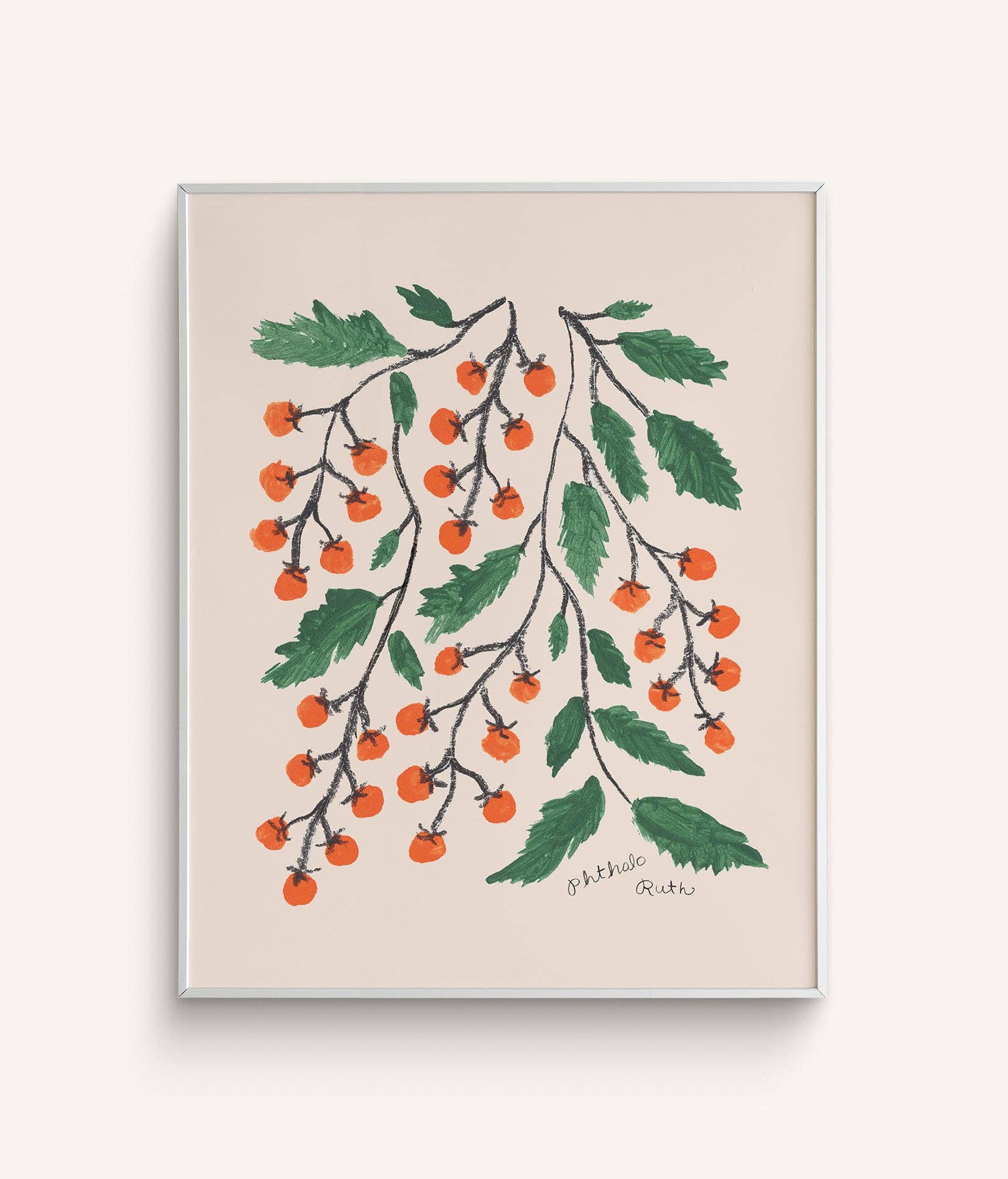 Phthalo Ruth - Wholesale Art Print - Tomato Art Print