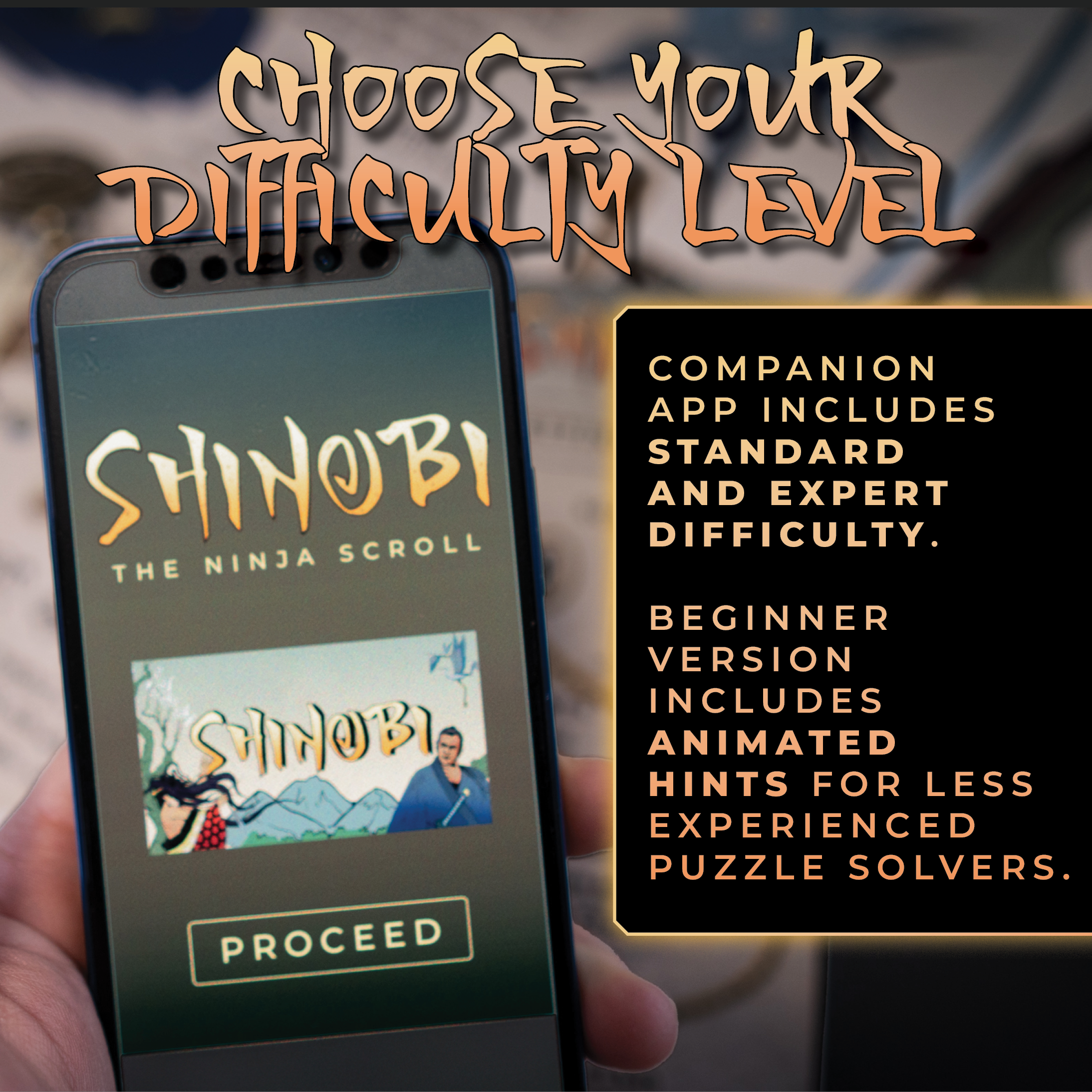 Escape Mail - Wholesale Board Game - Shinobi: The Ninja Scroll - Immersive Puzzle Adventure Game6