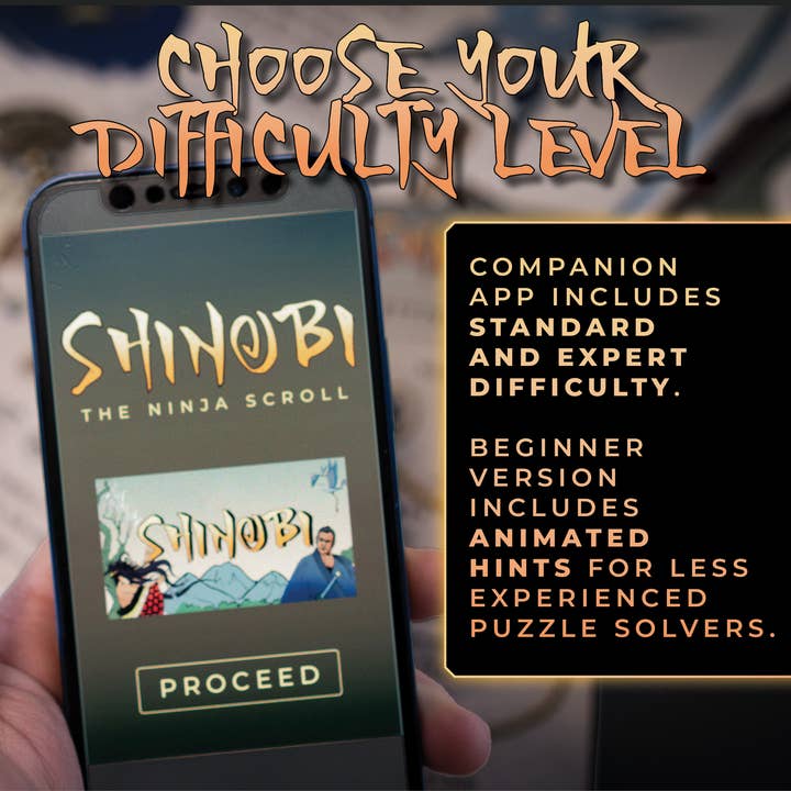 Escape Mail - Wholesale Board Game - Shinobi: The Ninja Scroll - Immersive Puzzle Adventure Game6