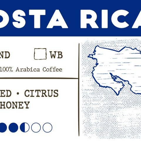 Dakota Dirt Coffee Company - Wholesale Ground Coffee - Medium Costa Rican Ground Coffee
