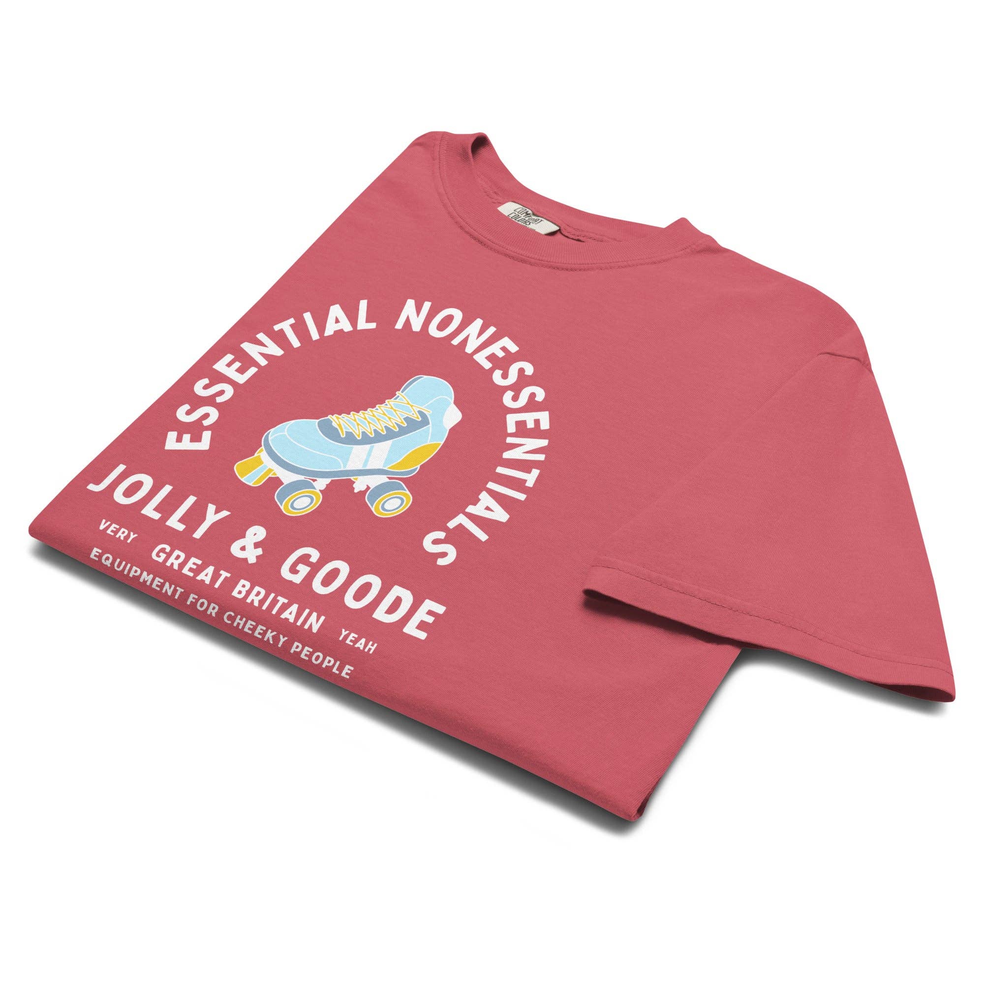 Jolly & Goode - Wholesale Screen Printed T-Shirt - Unisex - Essential Nonessentials Roller Skate Tee18
