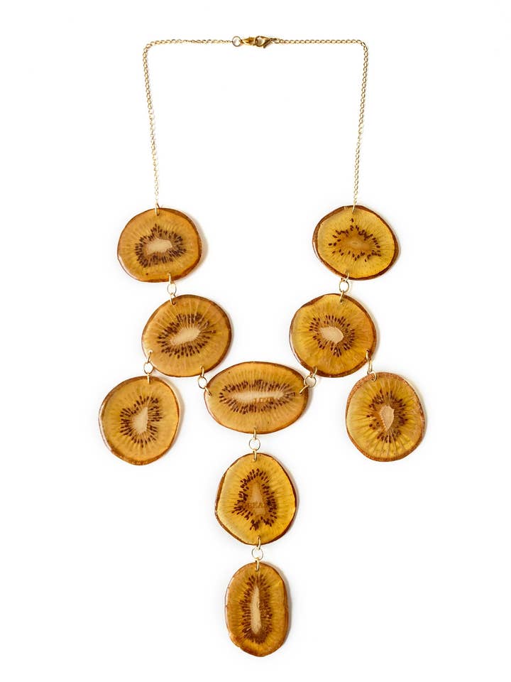 Drömsk Kiwi Statement Justerbart Halsband för wholesale av Liliana Salazar