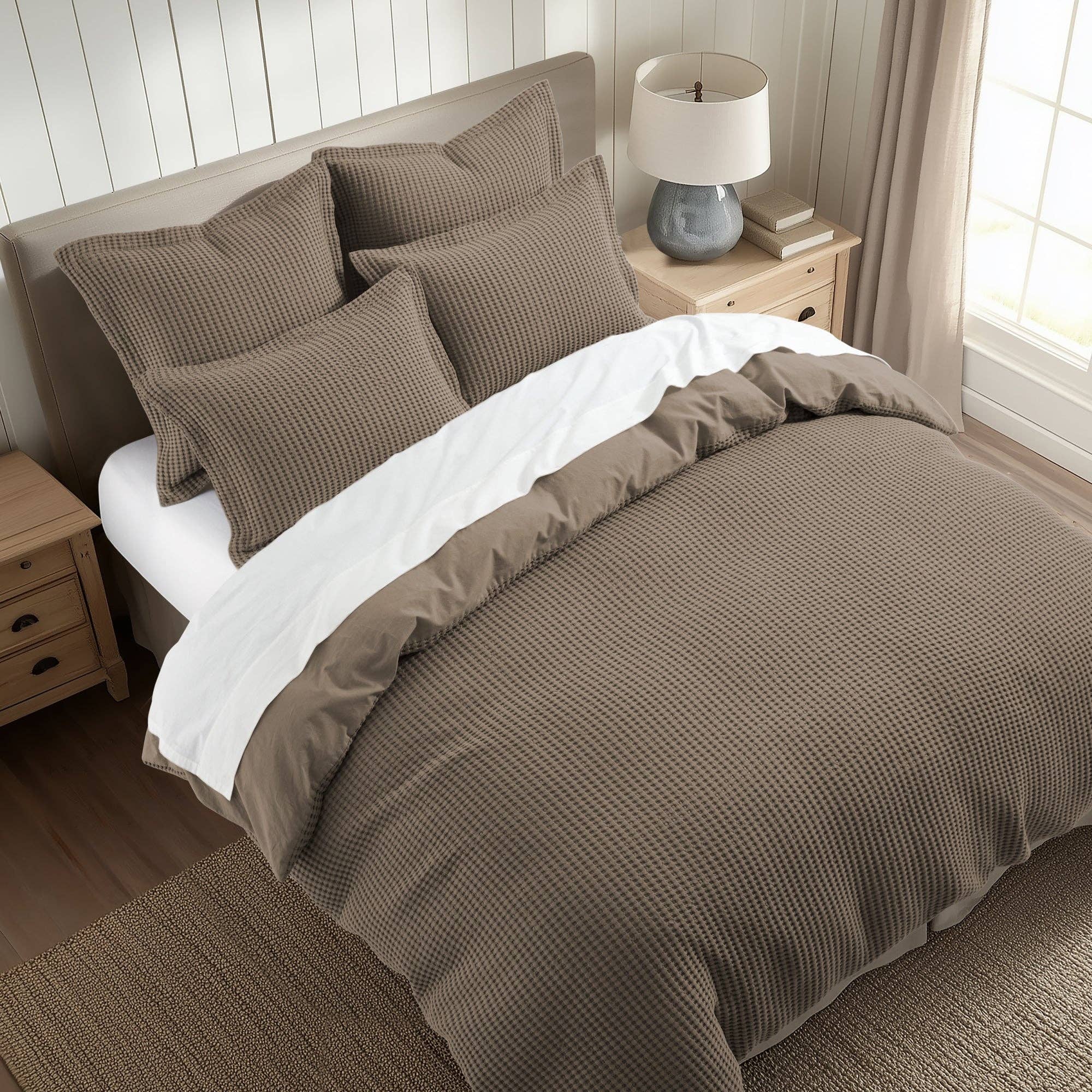 Levtex Home - Wholesale Bedding Set - Mills Waffle Duvet Set84