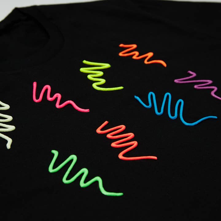 Moon Makeup - Wholesale Fabric Paint - Glow in the Dark 3D Fabric Paint7