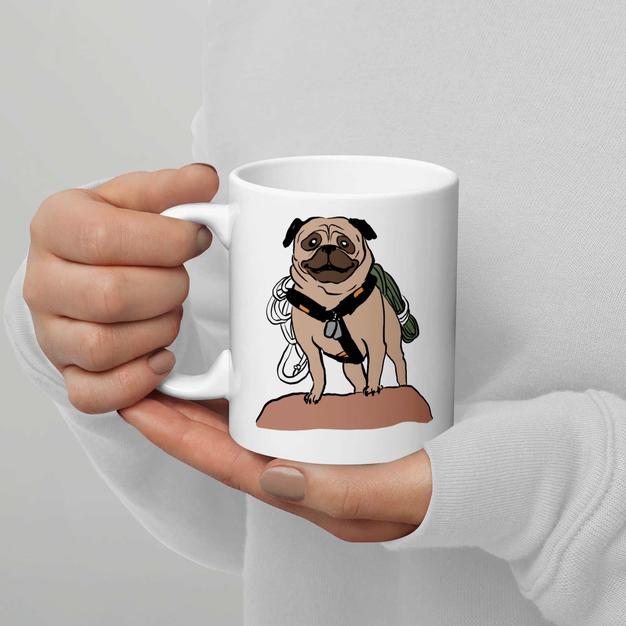 Club No-Kill 2027 Coffee Mugs - Wholesale Coffee Mug - Vinny the Pug Coffee Mugs                     7