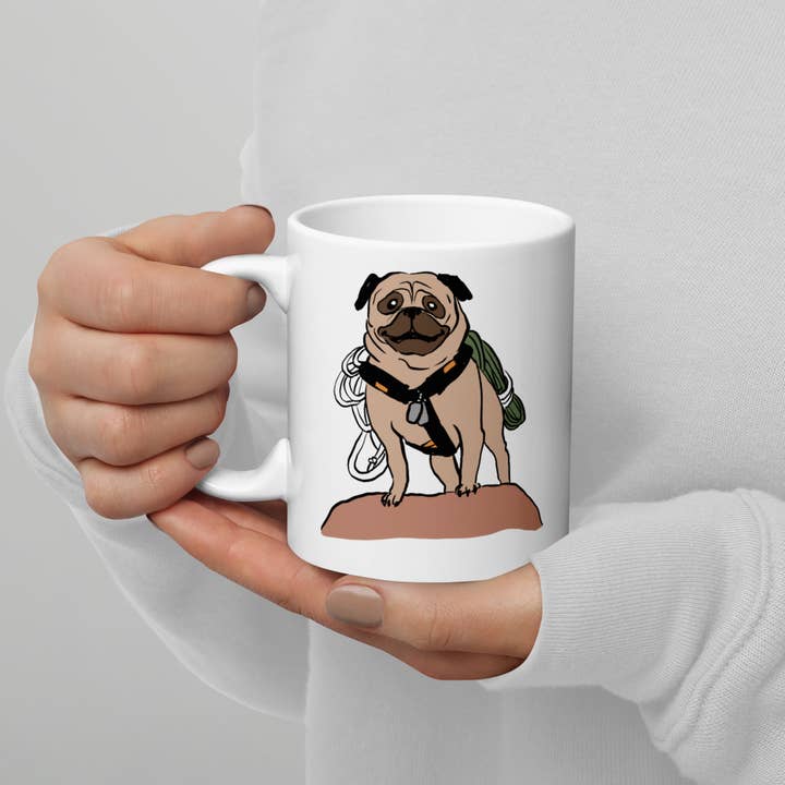 Club No-Kill 2027 Coffee Mugs - Wholesale Coffee Mug - Vinny the Pug Coffee Mugs 7