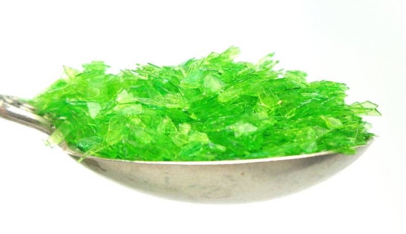 Green Lime Super Shard Glass Glitter 40 - Grit Bulk Bag for wholesale on Faire6