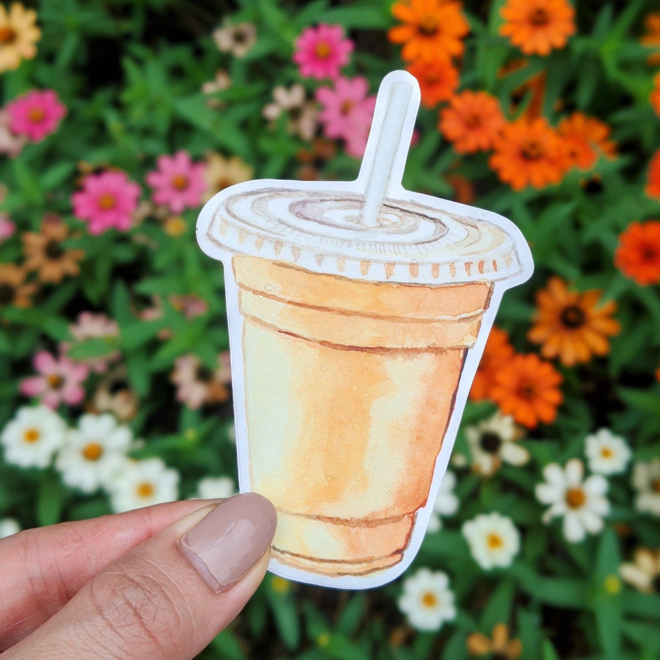 kathyphantastic - Wholesale Sticker - Iced Coffee Sticker2