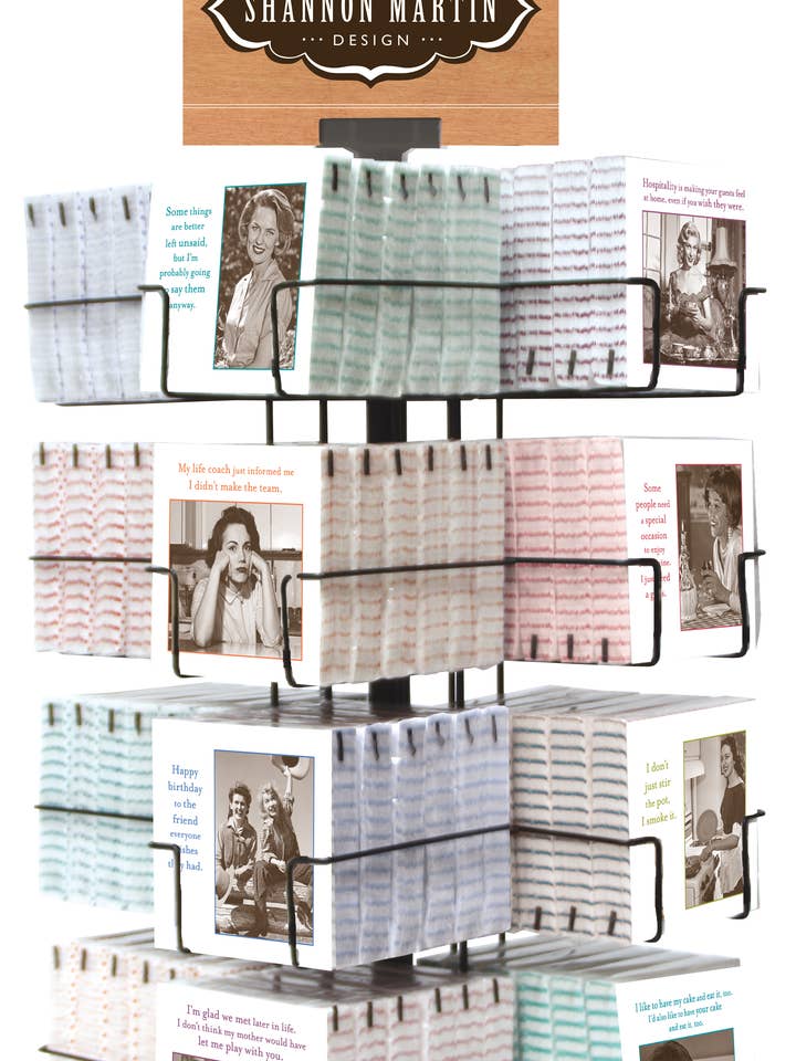 Beverage Napkin Countertop Refresh Half-Dozens for wholesale by Shannon Martin Design