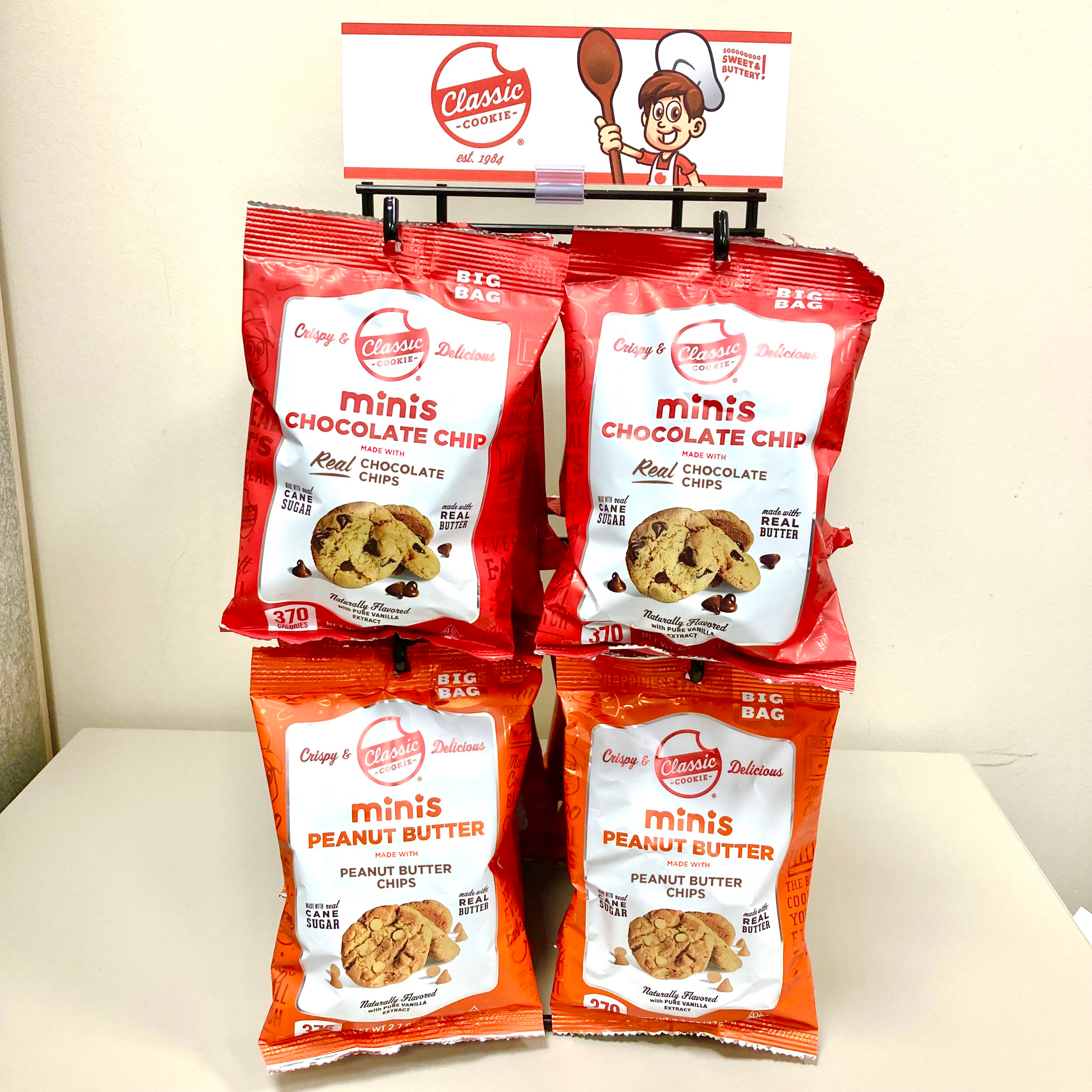 Classic Cookie® - Wholesale Retailer Display - Food & Drink - Peg Countertop Display1