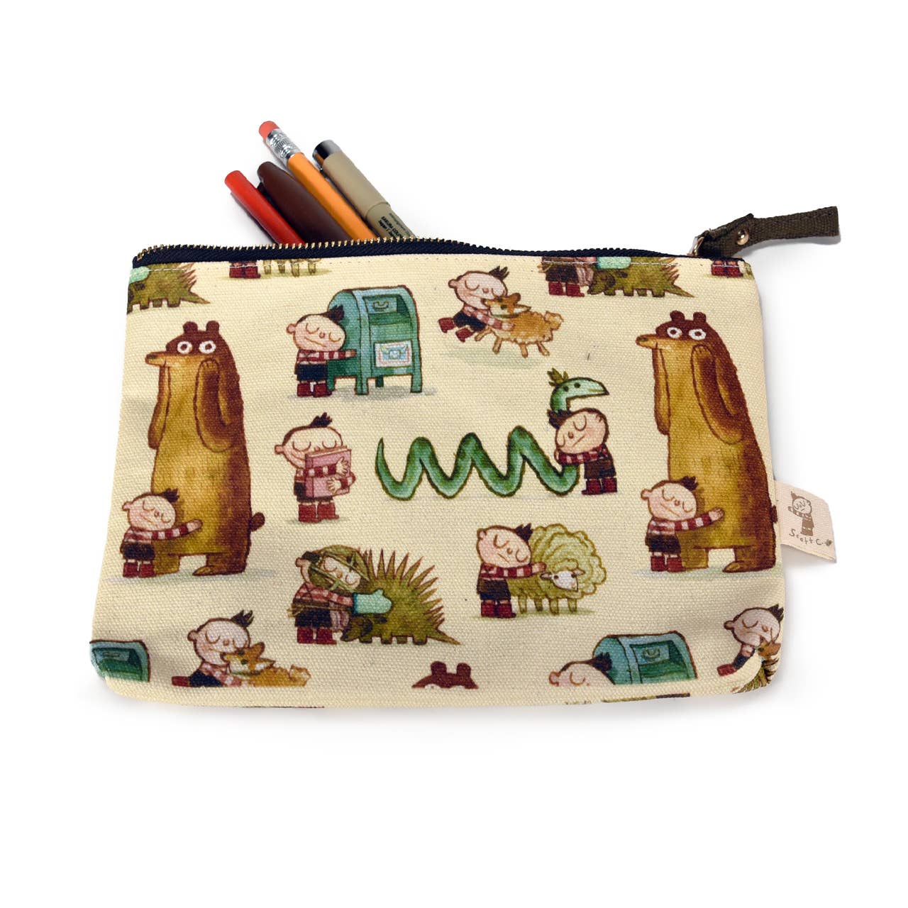 The Scott C Shop - Wholesale Pencil Case/Pouch - Hug Machine Pouch 3