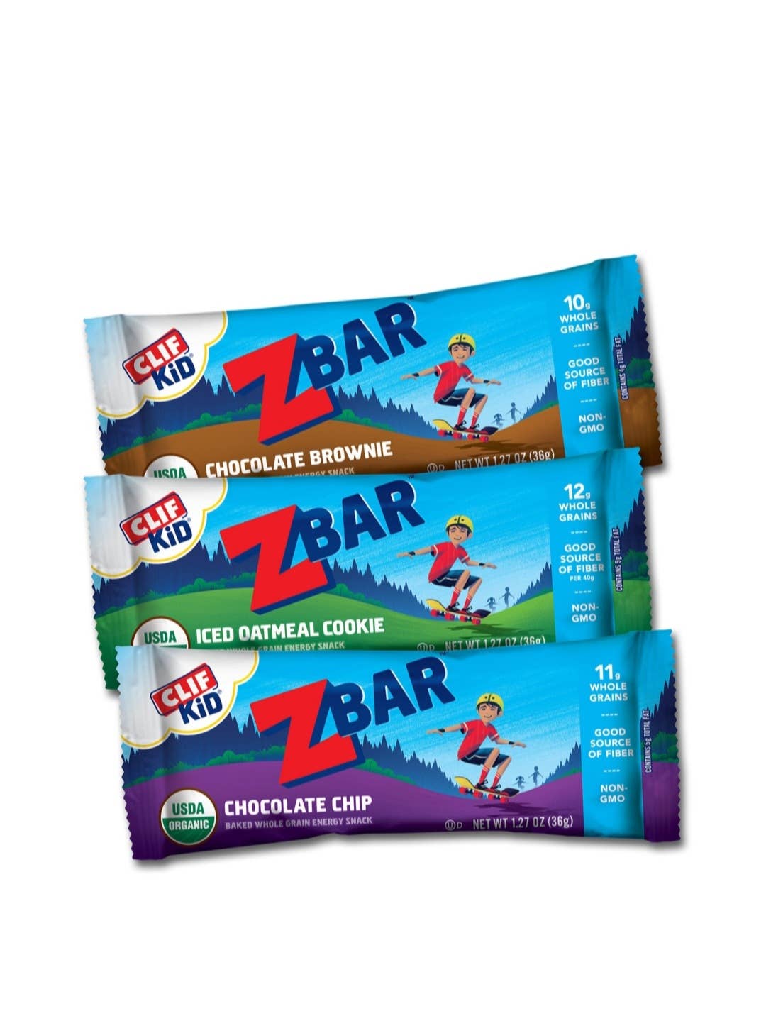 Majestic Wholesale - Wholesale Snack Bar - CLIF Kid ZBar Variety Pack, Organic, 1.27 oz, 36CT1