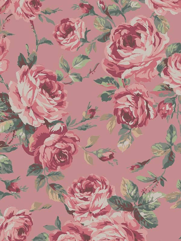 AP51902-1B - VINTAGE ROSE - 85% cotton + 15% linen for wholesale by Artiq Textiles