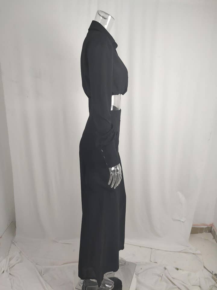 Lily Clothing - Wholesale Top & Pant Set (NOT Loungewear) - Women's - SOLID COLOR TEMPERAMENT COMMUTER FASHION SET8