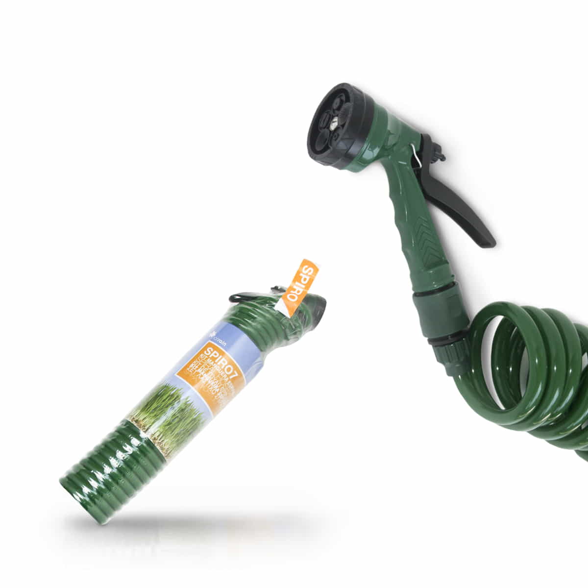 JARDIN Y NATURA OUTDOOR & GARDEN PRODUCTS SL – wholesale Trädgårdsverktyg – Grön spiralslang 7 meter - Spiro72