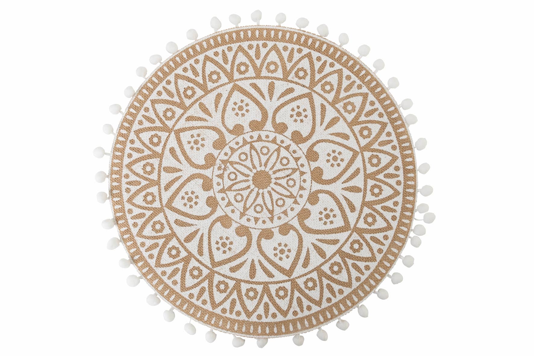 VdE Tivoli 1996 – Engroshandel Dækkeserviet – Hvide runde dækkeservietter i jute, 3 assorterede8