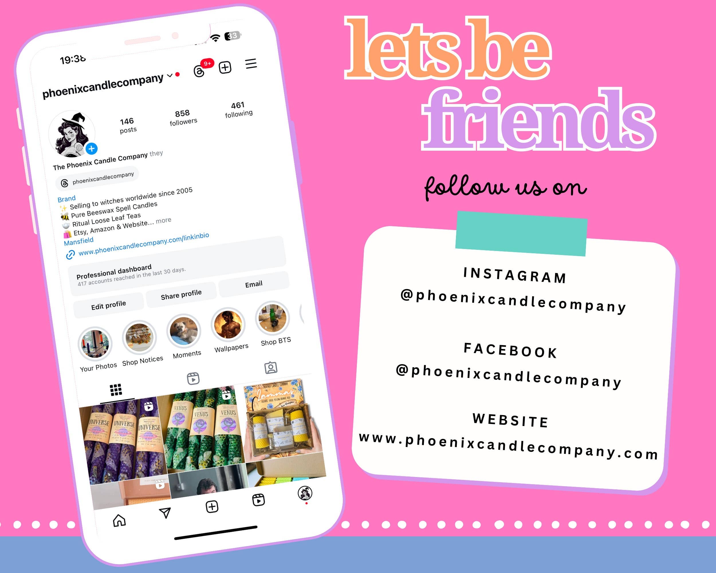 Phoenix Candle Company - Vente Kit de bricolage - Kit pour fabriquer 10 bougies en cire d'abeille de 10 cm5