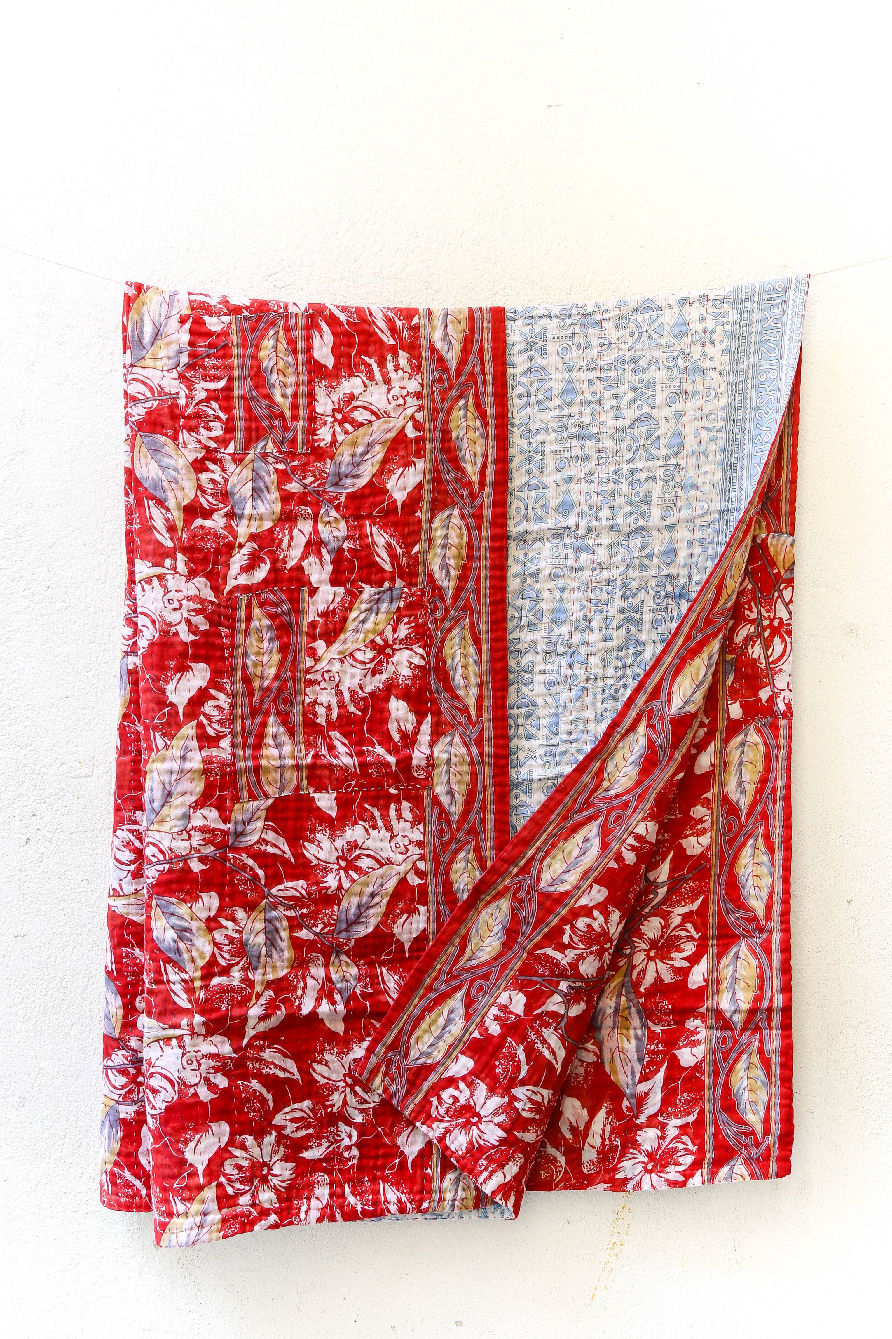 Asha Project - Wholesale Throw Blanket - Kantha Throw Blanket11
