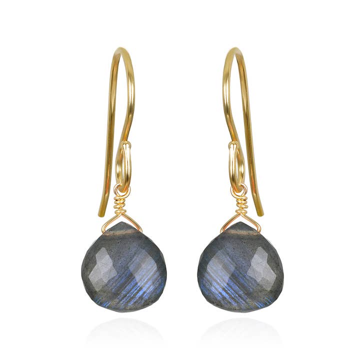 Briolette Dangles-Labradorite for wholesale by Amelia Rose Jewelry