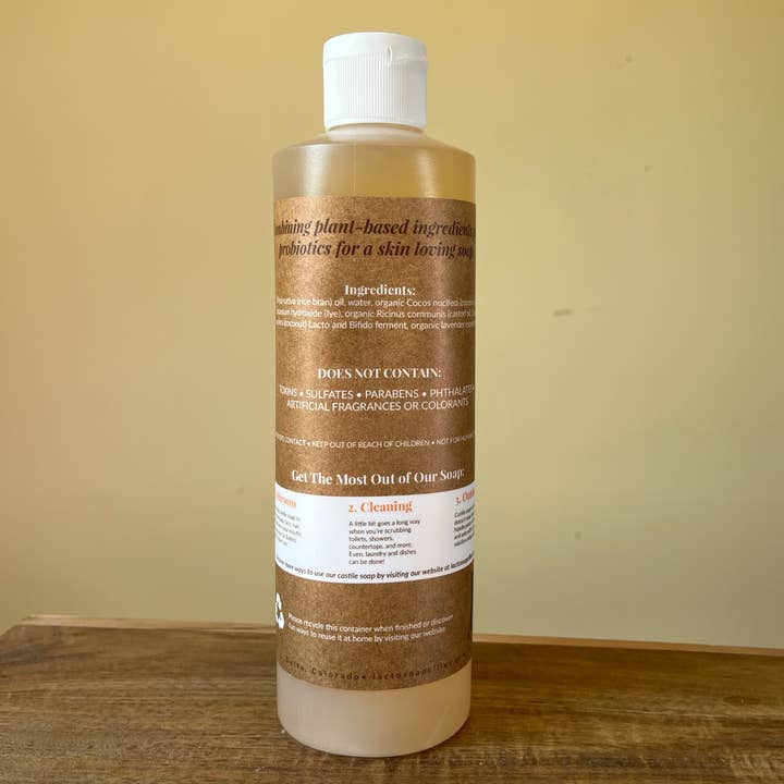 Elemental Wellness | Soap & Toxin-Free Living – wholesale Body wash/shower gel – Lavender Castile Soap | 100% Natural Soap | Palm Oil Free4