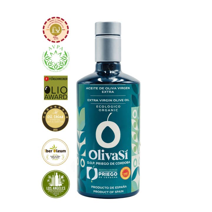 Ekologisk extra jungfruolivolja Oliva Sí | Ursprungsbeteckning Priego de Córdoba | Ekologisk utgåva | 500 ml | Blandning för wholesale av OLIVA SÍ