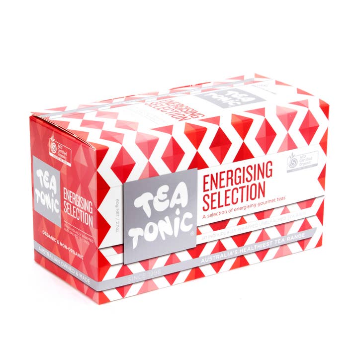 Energising Selection 30 Teabags for wholesale by Tea Tonic