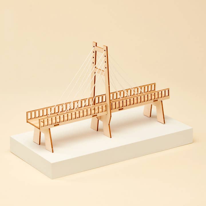 Kitsville - Wholesale Building Set - Kids - Cable-Stayed Bridge DIY Kit, Educational STEM Toy, Craft Kit1