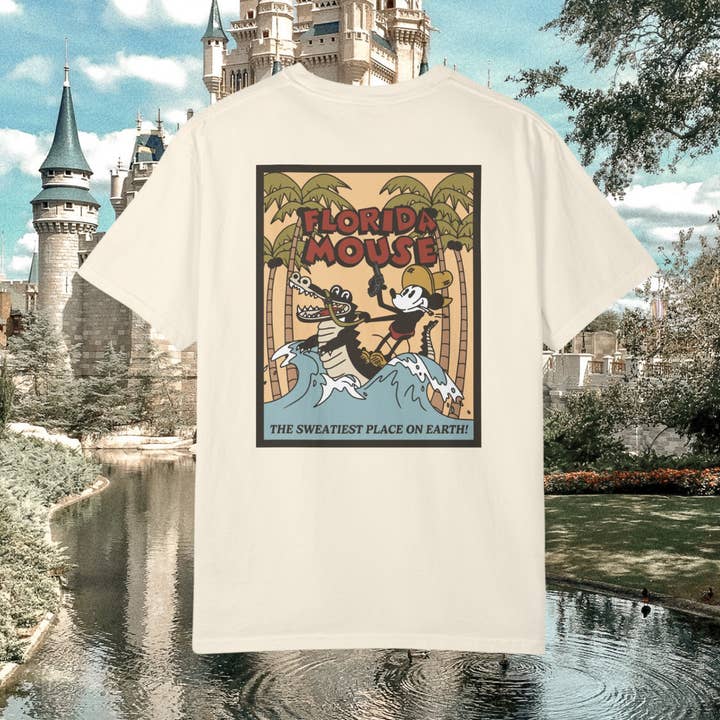 Florida Mouse: Mickey Unisex Tee for wholesale by Duck Juice